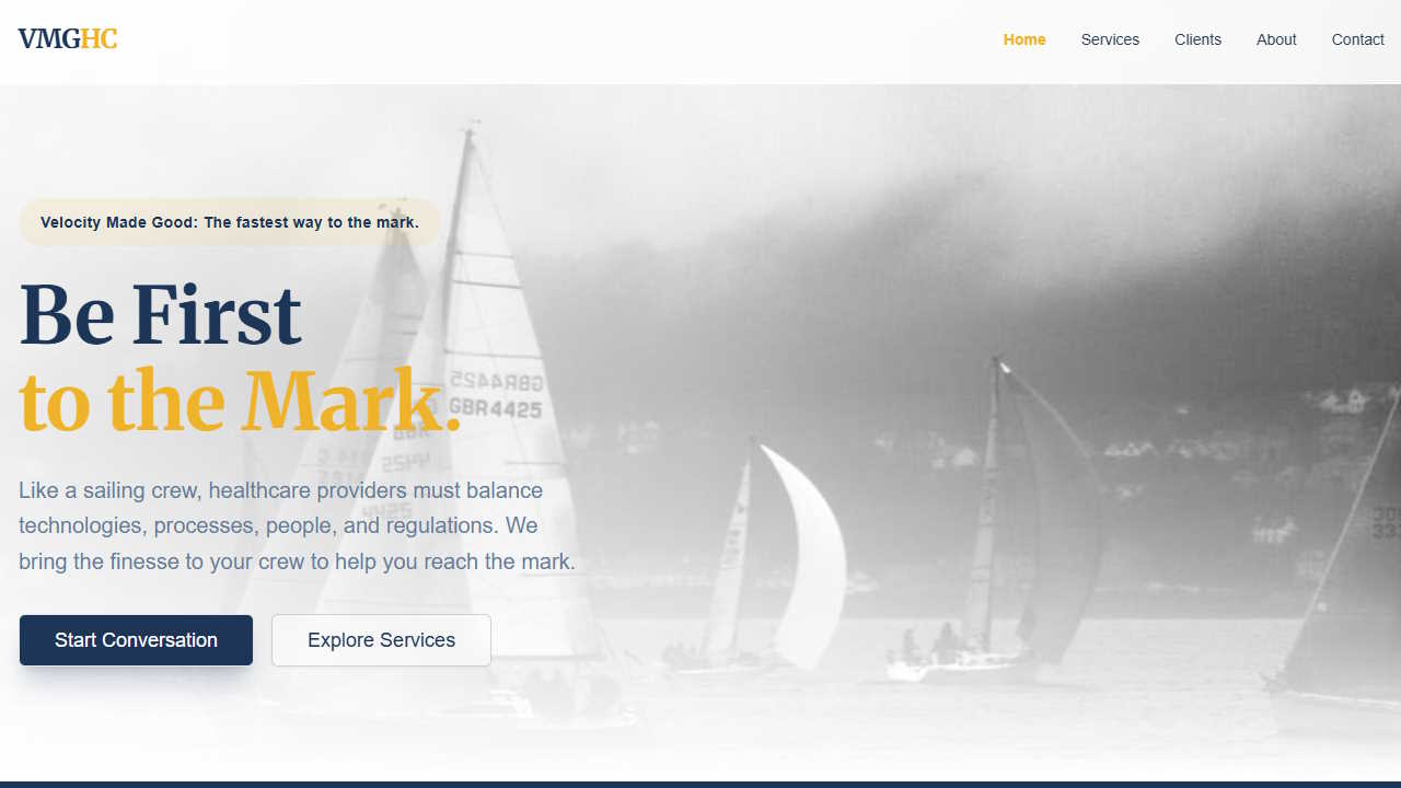 VELOCITY MADE GOOD HEALTHCARE CONSULTANTS